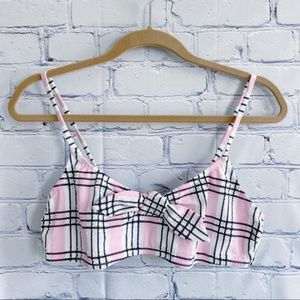 NWT Morgan Lane Maya Bikini Top Petal